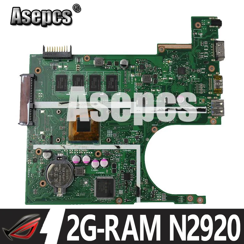 Asepcs X200MA Sülearvuti emaplaadi Asus X200MA F200M F200MA Test originaal emaplaadi 2G-RAM N2920 4 südamikud CPU
