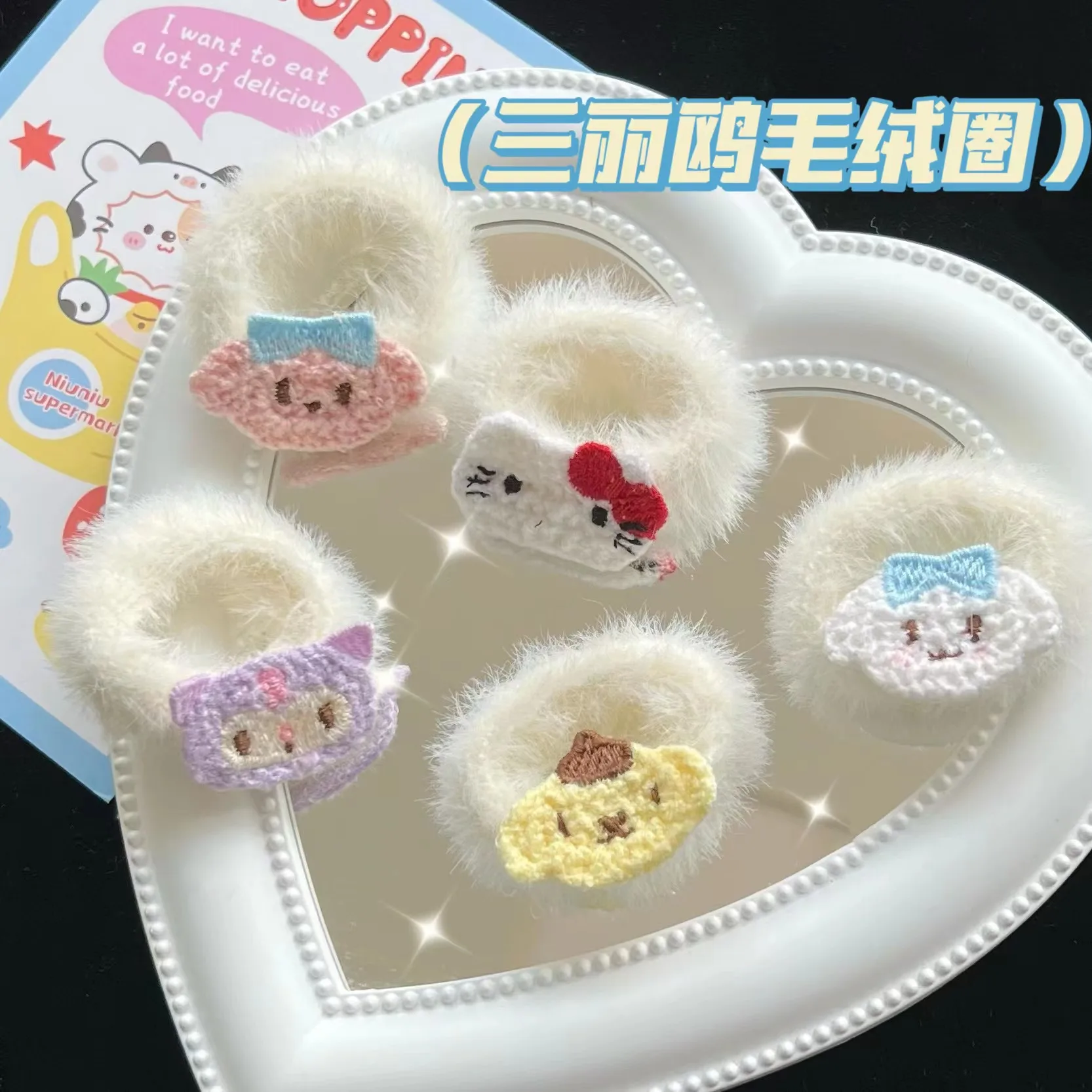 Kawaii Mymelody Hellokitty Cinnamoroll Sanrio Armas Palus Hairband Jaapani Multikas Uus Laste Väikesed Juuksed Trossi Peakatet