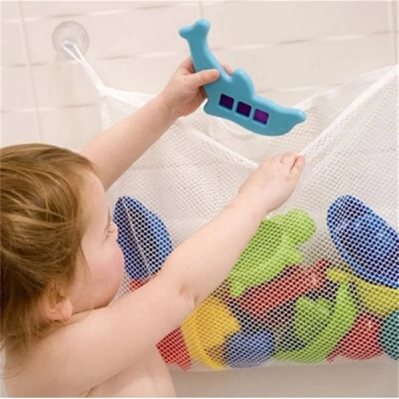 Uus Beebi vannituba võrgusilma kott vanni-mänguasjad, lapsed korv mänguasjade net multikas loomade kuju veekindel riie liiva mänguasjad beach ladustamine