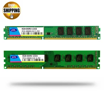JZL Memoria PC3-10600 DDR3 1333MHz / PC3 10600 DDR 3 1333 MHz 4GB LC9 240-PIN Lauaarvuti, Arvuti DIMM Mälu RAM AMD CPU  10