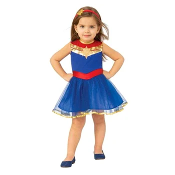 2020. aasta Uus Kostüüm Armas Tütarlaste Kostüüm Kapten 2TK/1SET Kleit Cosplay Halloween Purim Kostüüm Lapsed Lepinguosalise Kleit  5