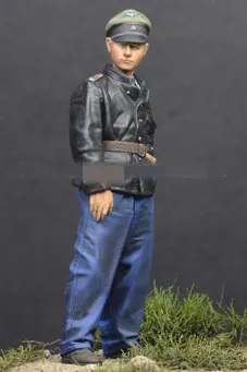 1/35 Vaik Joonis Mudel Komplektid WW2 saksa sõdur Kokkupanemata värvimata  0