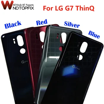Uus Klaas LG G7 ThinQ Aku Kate G710 Tagumine Korpus Tagasi Juhul Liimiga Asendamine Osa G7 Üks G7 tagakaas  10