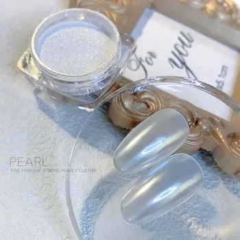 Diamond Cat Eye Pearl Pulber Maniküür Virvendama Pulbrid Merineitsi Peegel Matt Küünte Pigment Kumama Nail Art Tolmu  10