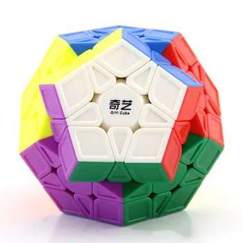 Megaminxeds Maagiline puzzle cube tickerless kiirus professionaalne 12 küljed puzzle cubo magico haridus mänguasjad lastele  0