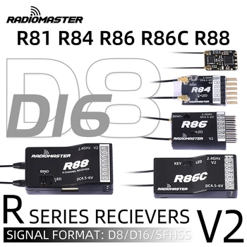 RadioMaster R81 R84 R86 R86C R88 R161 R168 2.4 G Nano Vastuvõtjaga Ühilduva FrSky jaoks RC Undamine  10