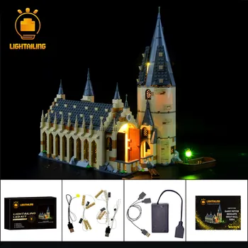 LIGHTAILING Led Light Kit for 75954 Suur Saal ehitusplokid Komplekt (EI Sisalda Mudel) Mänguasjad Lastele  4