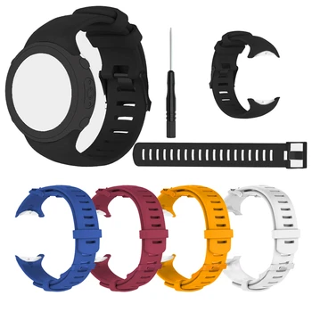Näiteks Suunto 25mm Pehme Silikoon Käepael rihmad Suunto D6 Sukelduda/ D6i Smart Watch Asendamine Watchband Randme Käevõru  10