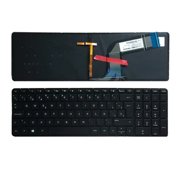 Sülearvuti hispaania Klaviatuur HP 15-P 17-F 17-P 17-F000 17-P009 0017-F040 17-F115 15-p011st 15-p012st 15-p014st 15-p015st SP Must  10