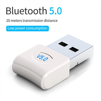 USB Bluetooth Dongle Adapter V5.0 PC-Arvuti Sülearvuti Traadita Muusika Heli Kõlari, Kõrvaklappide Vastuvõtja Saatja Transmisor  10