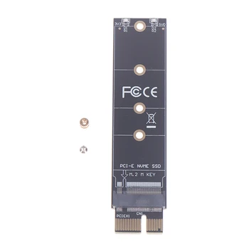 PCIE M2 Adapter NVMe SSD M2 PCIE X1 Tõstja, PCI-E PCI Express M Sisestage Pistik Toetab 2230 2242 2260 2280 M. 2 SSD Full Speed  5