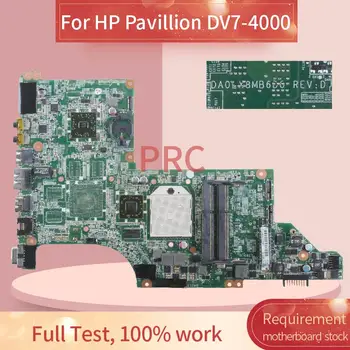 605496-001 605496-501 HP Pavillion DV7-4000 Sülearvuti Emaplaadi DA0LX8MB6D1 AMD DDR3 Sülearvuti emaplaadi  5