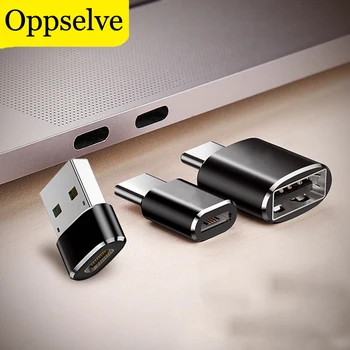 OTG Adapter Converter Micro USB Type-C USB Type C Macbook Samsung S9 S8 Oneplus 2 3 C Tüüpi Mikro-USB-Laadija Cabo  5