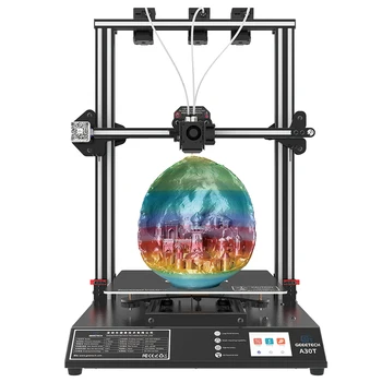 Geeetech A30T Mix värvi 3D-Printer, Auto-tasandamine 3-in-1-läbi Ühe Düüsi Imprimante Maquina 3D Impresora 320*320*420mm  10